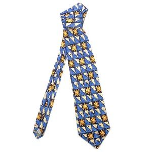 ENRICO COVERI Silk Tie 🇮🇹 Made In Italy